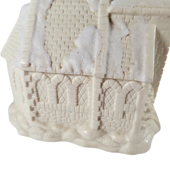 Enesco Christmas Village Church Lighted Decoration Village Glowing Light Vintage - Picture 15 of 16